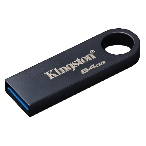 Kingston Technology DataTraveler 64GB SE9 G3 - Dark Nickel, 64 GB, USB Type-A, 3.2 Gen 1 (3.1 Gen 1), 220 MB/s, Capless, Black