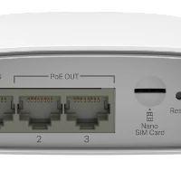 TP-Link Omada ER703WP-4G-Outdoor, White, Wall mounting, Status, External, 4 dBi, 512 MB