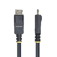StarTech.com 10ft (3m) DisplayPort 1.4 Extension Cable, DP 1.4 Port Saver Cable, 8K 60Hz, DP Male to Female Extension Adapter Cord, DisplayPort Extension Cable, TPE Jacket, M/F, 3 m, DisplayPort, DisplayPort, Male, Female, 7680 x 4320 pixels