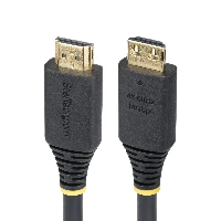 StarTech.com 6ft (1.8m) High Speed HDMI Cable with Gripping Connectors, 4K 60Hz/1440p 144Hz, HDR10/HDCP 2.2/ARC, 18Gbps, UHD HDMI 2.0 Cord for TV/Monitor/Display, TPE Jacket, 1.8 m, HDMI Type A (Standard), HDMI Type A (Standard), 18 Gbit/s, Audio Return Channel (ARC), Black