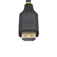 StarTech.com 10ft (3m) High Speed HDMI Cable with Gripping Connectors, 4K 60Hz/1440p 144Hz, HDR10/HDCP 2.2/ARC, 18Gbps, UHD HDMI 2.0 Cord for TV/Monitor/Display, TPE Jacket, 3 m, HDMI Type A (Standard), HDMI Type A (Standard), 18 Gbit/s, Audio Return Channel (ARC), Black