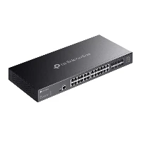 TP-Link Omada 24-Port 10GBASE-T L2+ Managed Switch with 8 10GE SFP+ Slots, Managed, L2/L2+, 10G Ethernet (100/1000/10000), Rack mounting, 1U