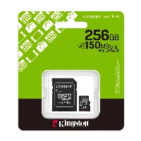 KT 256GB mSDXC Canvas Select+ Adp