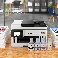 Canon MAXIFY GX 6150, Inkjet, Colour printing, 600 x 1200 DPI, A4, Direct printing, Black, White