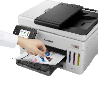 Canon MAXIFY GX 6150, Inkjet, Colour printing, 600 x 1200 DPI, A4, Direct printing, Black, White