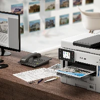 Canon MAXIFY GX 7150, Inkjet, Colour printing, 600 x 1200 DPI, A4, Direct printing, Black, White