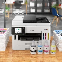 Canon MAXIFY GX 7150, Inkjet, Colour printing, 600 x 1200 DPI, A4, Direct printing, Black, White
