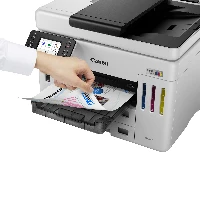 Canon MAXIFY GX 7150, Inkjet, Colour printing, 600 x 1200 DPI, A4, Direct printing, Black, White