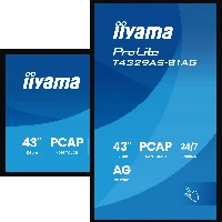 iiyama T4329AS-B1AG, Interactive flat panel, 108 cm (42.5