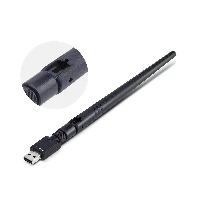 StarTech.com USB Bluetooth 5.3 Class 1 Adapter Dongle for PC/Laptop, Long-Range Connectivity for Keyboard, Mouse, Audio Streaming and PAN Networking, Windows/Linux, Wireless, USB, Bluetooth, 2 Mbit/s