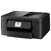 Brother 3-in-1 Compact Wireless Inkjet Printer DCP-J1460DW, Inkjet, Colour printing, 1200 x 6000 DPI, Colour copying, A4, Black