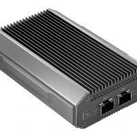 QNAP QNA-UC10G2SF, Wired, USB Type-C, Ethernet, 10000 Mbit/s, Black