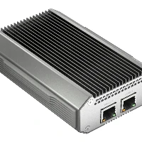 QNAP QNA-UC10G2T, Wired, USB Type-C, Ethernet, 10000 Mbit/s, Black, Silver
