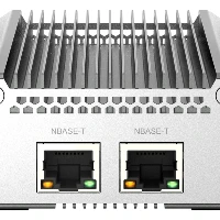 QNAP QNA-UC10G2T, Wired, USB Type-C, Ethernet, 10000 Mbit/s, Black, Silver