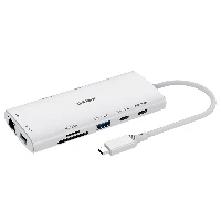 D-Link 10-in-1 USB-C Hub, USB 3.2 Gen 1 (3.1 Gen 1) Type-C, RJ-45, USB 3.2 Gen 1 (3.1 Gen 1) Type-A, USB 3.2 Gen 1 (3.1 Gen 1) Type-C, MicroSD (TransFlash), SD, 10000 Mbit/s, 60 Hz, 3860 x 2160