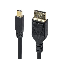 StarTech.com 10ft (3m) Mini DisplayPort to DisplayPort 1.4 Cable - 8K 60Hz/4K 120Hz HBR3 HDR, UHD mDP to DP 1.4 Cord, Ultra HD Monitor/Video Cable, 3 m, DisplayPort, Mini DisplayPort, Male, Male, 7680 x 4320 pixels