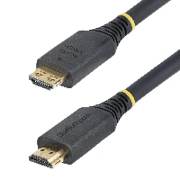 StarTech.com 20ft (6.1m) High Speed HDMI Cable with Gripping Connectors, 4K 60Hz/1440p 144Hz, HDR10/HDCP 2.2/ARC, 18Gbps, UHD HDMI 2.0 Cord for TV/Monitor/Display, TPE Jacket, 6.1 m, HDMI Type A (Standard), HDMI Type A (Standard), 18 Gbit/s, Audio Return Channel (ARC), Black