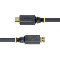 StarTech.com 20ft (6.1m) High Speed HDMI Cable with Gripping Connectors, 4K 60Hz/1440p 144Hz, HDR10/HDCP 2.2/ARC, 18Gbps, UHD HDMI 2.0 Cord for TV/Monitor/Display, TPE Jacket, 6.1 m, HDMI Type A (Standard), HDMI Type A (Standard), 18 Gbit/s, Audio Return Channel (ARC), Black