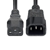 StarTech.com 4.5m (15ft) Power Extension Cord, C14 to C13 PDU Power Cord, 15A 250V, 14AWG, AC Power Cable for PDU/Power Supply, KEMA-KEUR Certified, 4.57 m, C14 coupler, C13 coupler, SJT, 250 V, 15 A