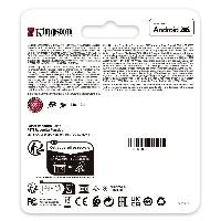 Kingston Technology 512GB microSDXC Canvas Go Plus Gen4 200R A2 U3 Single Pack w/o ADP, 512 GB, MicroSD, Class 10, UHS-I, 200 MB/s, 160 MB/s