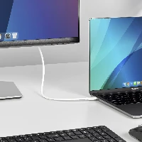 StarTech.com 6ft (2m) USB-C to DisplayPort 1.2 Cable, Bidirectional, 4K 60Hz, White Video Adapter Cord for Apple MacBook Pro / Air M1 M2 M3 M4, Mac Mini / Studio, Thunderbolt Compatible, 1.9 m, DisplayPort, USB Type-C, Male, Male, Straight
