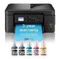 Brother DCP-T780DW, Inkjet, Colour printing, 1200 x 6000 DPI, Colour copying, A4, Black