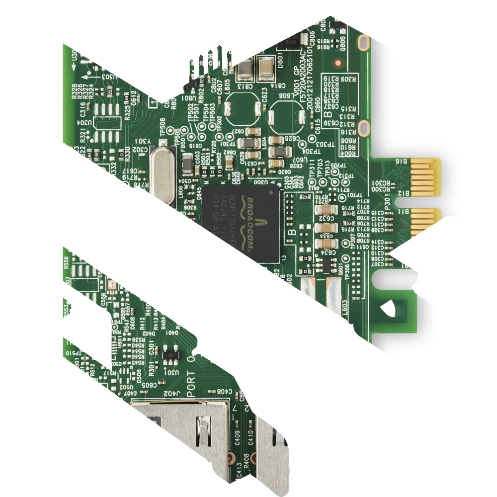 HP Broadcom 5720 1GbE RJ45 PCIe Ethernet Network Adapter