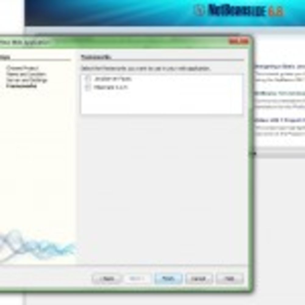 Netbeans project wizard