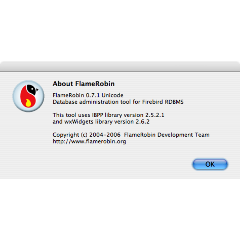 FlameRobin about