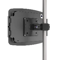 Compulocks Galaxy Tab A8 10.5 Space Enclosure Brandable Floor Stand - Supporto - per tablet - brandizzabile - bloccabile - alluminio ad alta purezza - nero - dimensione schermo 10.5 - supporto a pavimento - per Samsung Galaxy Tab A8