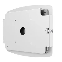 Compulocks iPad Mini 8.3 Space Enclosure Brandable Floor Stand - Kit montaggio (involucro, supporto) - per tablet - brandizzabile - bloccabile - alluminio ad alta purezza - bianco - dimensione schermo 8.3 - interfaccia montaggio 100 x 100 mm - support