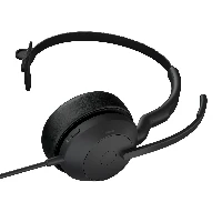 Jabra Evolve2 50 UC Mono - Cuffie con microfono - on-ear - Bluetooth - senza fili - eliminazione rumore attivata - USB-C - nero - Zoom Certificato, Certificato per i team Microsoft, Cisco Webex Certified, Certificato Alcatel-Lucent, Certificato Unify, Cer