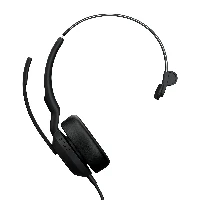 Jabra Evolve2 50 MS Mono - Cuffie con microfono - on-ear - Bluetooth - senza fili - eliminazione rumore attivata - USB-C - nero - Zoom Certificato, Certificato per i team Microsoft, Cisco Webex Certified, Certificato Alcatel-Lucent, Certificato Unify, Cer
