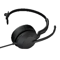Jabra Evolve2 50 MS Mono - Cuffie con microfono - on-ear - Bluetooth - senza fili - eliminazione rumore attivata - USB-C - nero - Zoom Certificato, Certificato per i team Microsoft, Cisco Webex Certified, Certificato Alcatel-Lucent, Certificato Unify, Cer