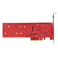 StarTech.com Adattatore PCI Express M.2 NVMe - Scheda Adattatore PCIe 4.0 x8 x16 a Doppio SSD M.2  NVMe or AHCI, 7.8Gbps per Disco - Biforcazione richiesta - Comp. Windows/Linux (DUAL-M2-PCIE-CARD-B) - Adattatore interfaccia - M.2 - slot d'espansione per