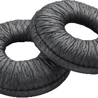 HP Poly CS540 Leatherette Ear Cushions (2 Pieces), Cushion/ring set, Black