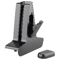 HP Poly Savi 8245 Deluxe Cradle with Battery, Black