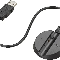 HP Poly Voyager 6200 Charging Stand, Charging stand, Black