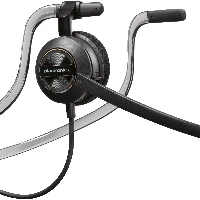 HP Poly HW540 Behind The Neckband, Neckband, Black