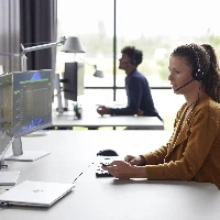 HP Poly EncorePro 525 Microsoft Teams Certified Stereo with USB-A Headset, Wired, Calls/Music, 74 g, Headset, Black