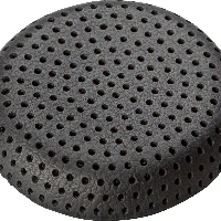 HP Poly EncorePro HW530/540 Small Leatherette Ear Cushion (1 Piece), Cushion/ring set, Leatherette, Black