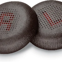 HP Poly Blackwire 8225 Leatherette Ear Cushions (2 Pieces), Cushion/ring set, Black