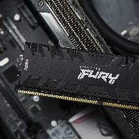 Kingston Technology FURY 64GB 3600MT/s DDR4 CL16 DIMM (Kit of 4) 1Gx8 Renegade Black, 64 GB, 4 x 16 GB, DDR4, 288-pin DIMM