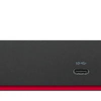 Lenovo 40B50090IT, Wired, USB 3.2 Gen 1 (3.1 Gen 1) Type-C, 3.5 mm, 100,1000 Mbit/s, Black, 4K Ultra HD