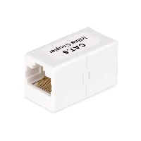 StarTech.com RJ45 Coupler 5-Pack, Inline Cat6 Coupler, Female to Female (F/F) T568 Connector, Unshielded Ethernet Cable Extension, RJ-45, RJ-45, White