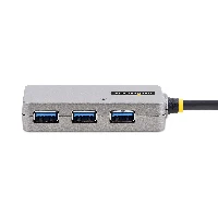 StarTech.com USB Extender Hub, 10m USB 3.0 Extension Cable with 4-Port USB-A Hub, Active/Bus Powered USB Repeater Cable, Optional 20W Power Supply Included, ESD Protection, USB 3.2 Gen 1 (3.1 Gen 1) Type-A, USB 3.2 Gen 1 (3.1 Gen 1) Type-A, 5000 Mbit/s, Black, Silver, Plastic, Recycled Polyvinyl Chloride (rPVC)