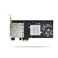 StarTech.com 4-Port GbE SFP Network Card, PCIe 2.0 x2 (x4, x8, x16 Compatible), Intel I350-AM4 4x 1GbE Controller, 1000BASE Copper/Fiber Optic, Desktop/Server Quad-Port Gigabit Ethernet NIC - Windows & Linux, Internal, Wired, PCI Express, Fiber, 1000 Mbit/s, Black