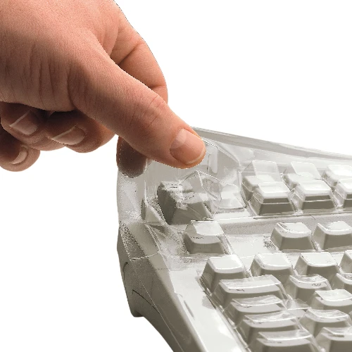CHERRY WETEX FOR G80-11900 105 keys (versions europennes), Keyboard cover, 0.25 mm, Transparent