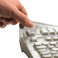 CHERRY WETEX FOR KC 1000, DW 3000 (versions europennes), Keyboard cover, 0.25 mm, Transparent