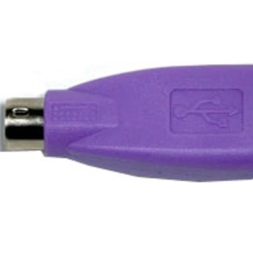 CHERRY ADAPTER USB-PS/2, PS/2, USB A, Violet
